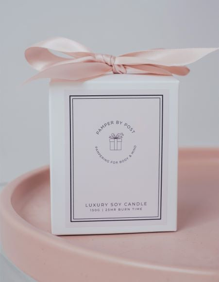 Luxe Skincare with Candle in Box